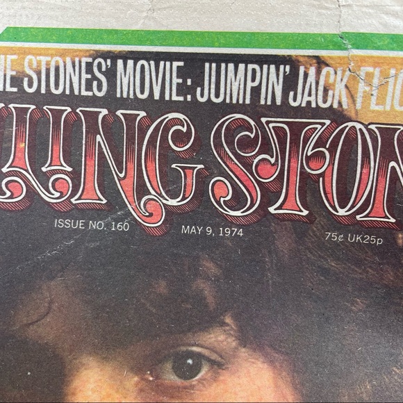 Vintage Rolling Stone Magazine Paul Getty May 9, 1974 Music Art History Rock - Picture 4 of 6